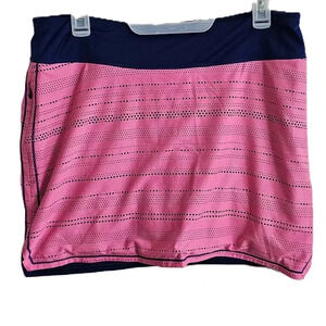 Under‎ Armour Pink Blue Tennis Skort Large